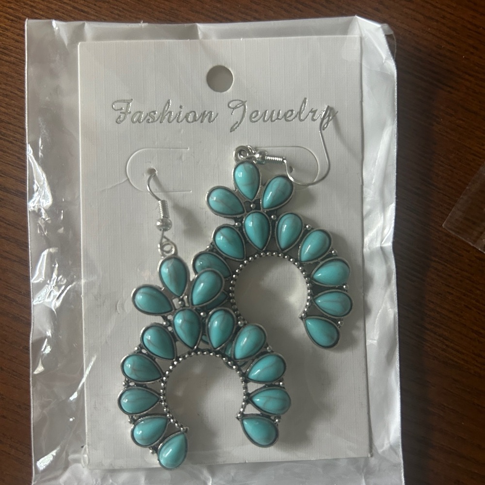 Turquoise Teardrop Earrings